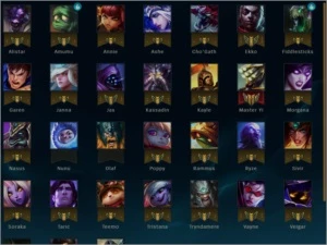 Conta UNRANKED level 30 31 campeões - League of Legends LOL