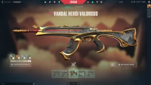 conta valorant platina com varias skins