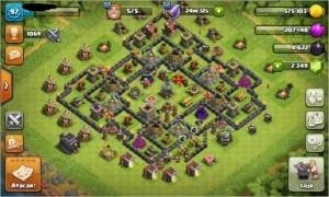 clash of clans cv 9