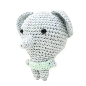 Elefante Cabeçudo em Amigurumi - Artesanato e Personalizados