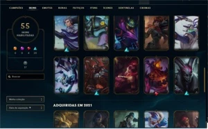 Conta do lol prata - League of Legends