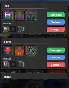 Conta roblox anime warriors 3 Full mitico, faz todo conteúdo