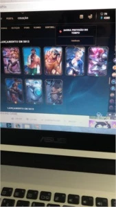 Conta lol todas as ultimates mais se 2000 gastos na conta - League of Legends