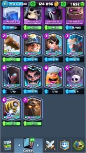 Vendo conta clash royale