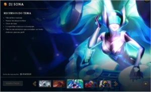 Conta league of legends lv 200, 75 skins LOL