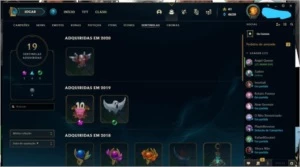 Conta muito boa - League of Legends LOL