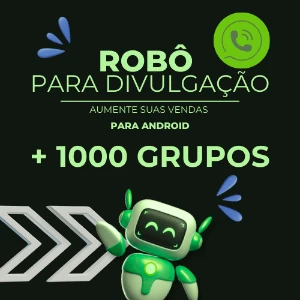 Robô Divulgador Em Grupos ZAP Vitalicio  Para Androide - Outros