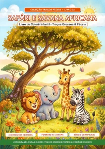 Kit 50 livros em PDF para colorir - eBooks