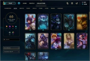 CONTA MAIN LEAGUE OF LEGENDS -GOLD IV- LOL