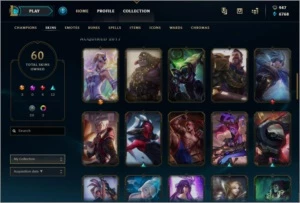 CONTA MAIN LEAGUE OF LEGENDS -GOLD IV- LOL