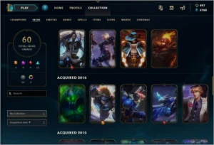 CONTA MAIN LEAGUE OF LEGENDS -GOLD IV- LOL