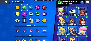 Conta brawl stars 40k, + conta mo.co + conta clash royale +