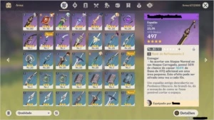 VENDO CONTA LV46 COM QIQI E KLEE! - Genshin Impact