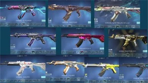 CONTA VALORANT E LOL MUITAS SKINS E ITENS RAROS