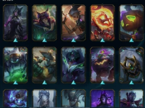 Lvl 620|Conta criada em 2012|399 skins|Valorant vai junto - League of Legends LOL