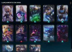 Conta De Lol - Level 292 - 420 Skins - Full Acesso - League of Legends