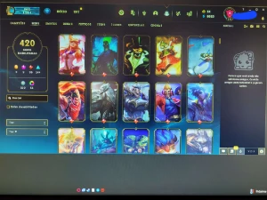 Conta De Lol - Level 292 - 420 Skins - Full Acesso - League of Legends