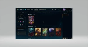 CONTA GOLD FLEX/SOLODUO COM TODOS CAMPEÕES! - League of Legends LOL