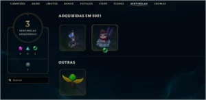 Conta League of Legends ouro 1 4 skins smurf LOL
