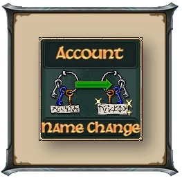 Account Name Change (GameCode) - Tibia