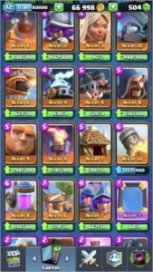 CONTA LEVEL 12 COM TODAS AS CARTAS E UMA TROCA DE NOME - Clash Royale