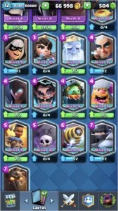 CONTA LEVEL 12 COM TODAS AS CARTAS E UMA TROCA DE NOME - Clash Royale