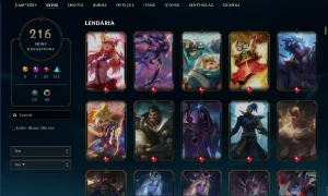 Conta Lol | Full Acesso | 216 Skins | Todos Campeões - League of Legends