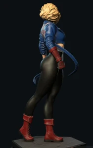 Cammy White Street Fighter stl 3d - Outros