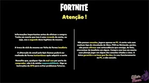 (PROMOÇÃO) CONTA FORTNITE COM 2.150 V-Bucks !
