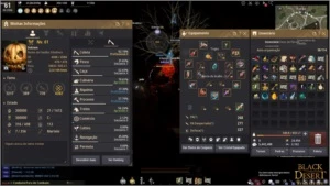Conta bdo com 4 anos de uso, carraca + tola pen vell - Black Desert