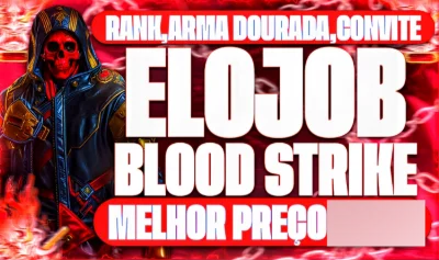 Elojob Blood Strike Patente, Arma Dourada,Convite