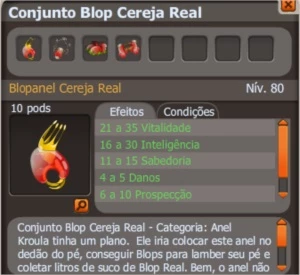 set blop cereja real FULL (SPIRITIA) - Dofus