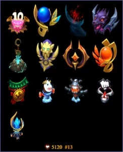 Uma incrível conta de LoL [189 Skins+ColeçãoRiot] - League of Legends