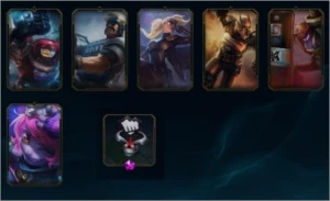 Uma incrível conta de LoL [189 Skins+ColeçãoRiot] - League of Legends