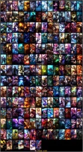 Uma incrível conta de LoL [189 Skins+ColeçãoRiot] - League of Legends