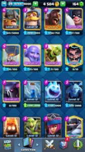 conta de 6 anos clash royale