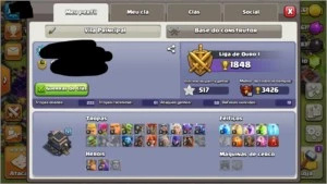 Conta Cv9 Semi-Full - Clash of Clans