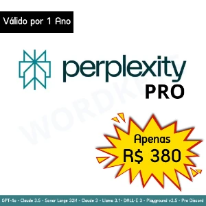 Assinatura Perplexity.Ai Pro Por (1 Ano) - Premium