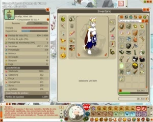 Vendo Conta Ecaflip 199 Equipado set Potência Helioboros - Dofus