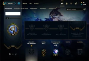 Conta unranked com Rammus rei e Kayle Juiza - League of Legends LOL