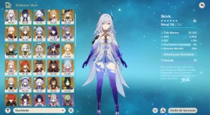 Conta Genshin - 26 Personagens T5 AR 60 e muito Mais! - Genshin Impact