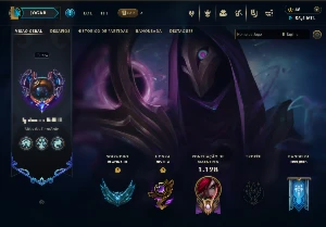 Conta 2016 E 487 Skins + Tft
