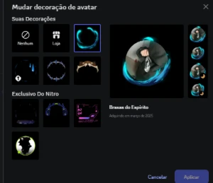 Conta Discord 2019 Nitro Anual E Decoraçoes Full Acesso - Redes Sociais