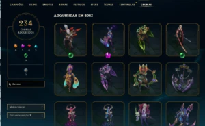 Conta Lol 470 Skins E Conta Valorant Com 3000 Reais Gastos - League of Legends