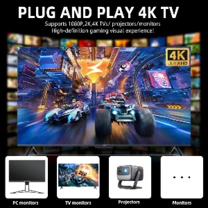 Game Stick M15 Pro Mais de 30.000 Jogos 2 Controles s/ Fio - Produtos Físicos