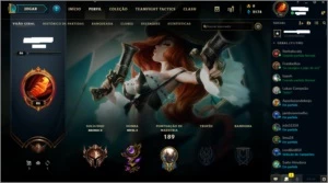 Conta de league of Legends LOL