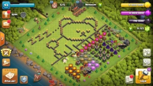 CV9 Diferenciado FULL + 9.900 gemas - Clash of Clans