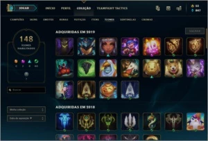 Conta LOL Prata I - League of Legends