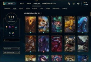 Conta LOL Prata I - League of Legends
