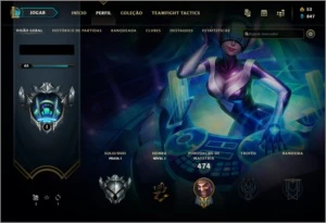 Conta LOL Prata I - League of Legends